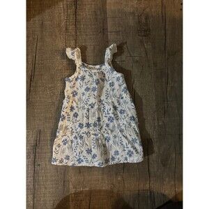 Toddler girls rabbit + bear dress